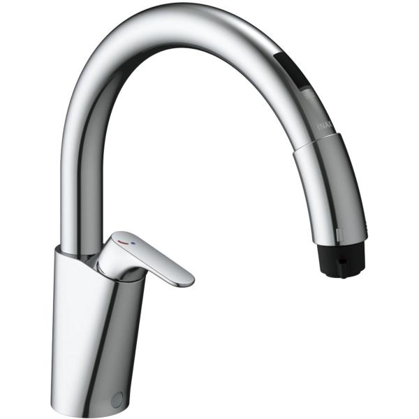 リクシル台付キッチン自動水栓SF-NAB454SYX SF-NAB454SYX｜LIXILキッチン用蛇口 ナビッシュ[台][B5]