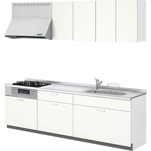 シエラ リクシル システムキッチン シエラS 間口255cm 奥行65cm シエラ リクシル システムキッチン シエラS 間口255cm 奥行65cm