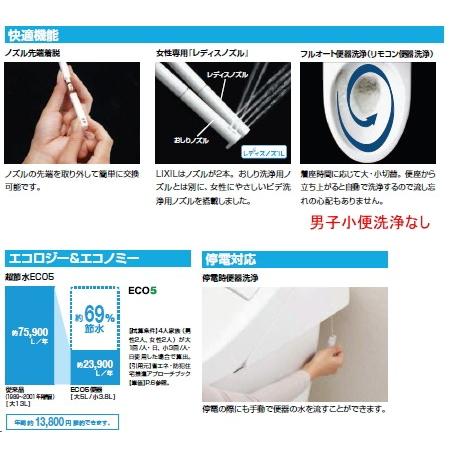 LIXIL LIXIL・INAX シャワートイレ一体型便器 プレアスLS CL4A LIXIL LIXIL・INAX シャワートイレ一体型便器 プレアスLS CL4A