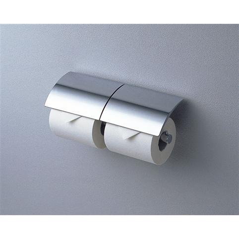 【新品】TOTO紙巻器　2連メタル TOTO ◇品番： YH63BKS (芯棒可動) TOTO：棚付二連紙巻器 メタル製