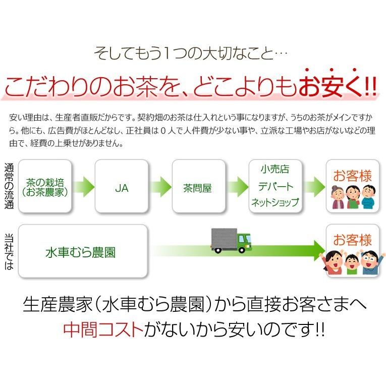 オーガニック 無農薬煎茶8種類×10g お試しセット メール便送料無料