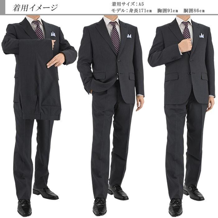 ツーパンツスーツ メンズスーツ 2パンツ グレー ストライプ パンツ2本