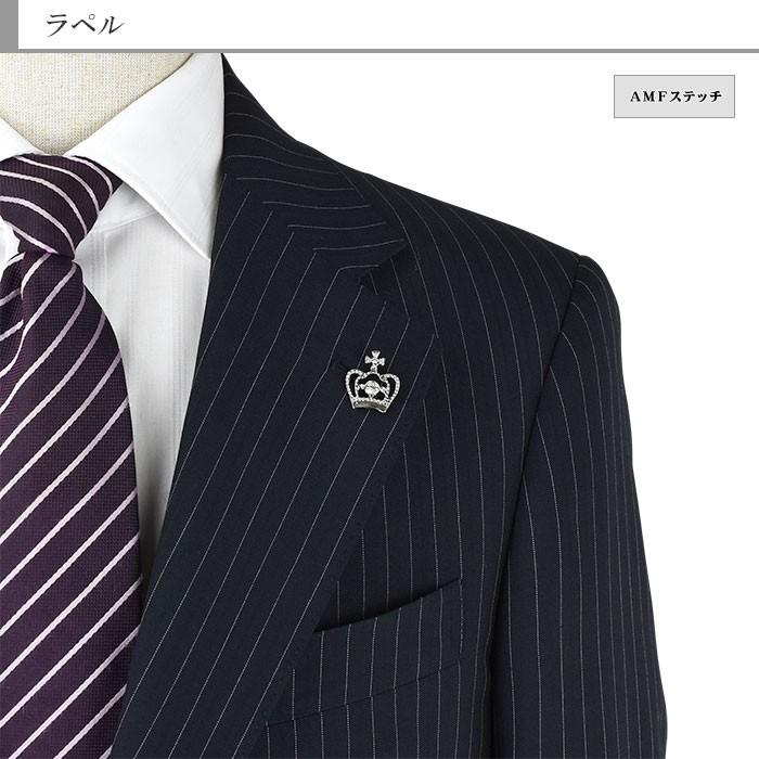 爆買 スーツ メンズ スリムスーツ ビジネススーツ 紺 ストライプ