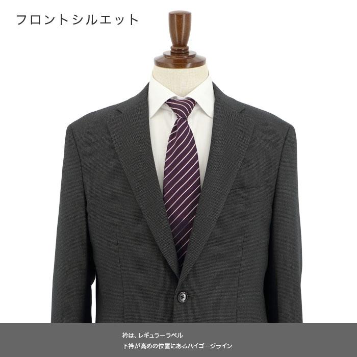 爆買 スーツ メンズスーツ ビジネススーツ グレー マイクロ 千鳥格子