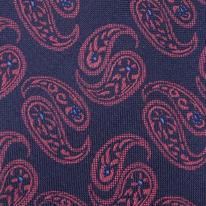 爆買 レギュラーネクタイ エンジ ペイズリー 31061-492 : メンズスーツ