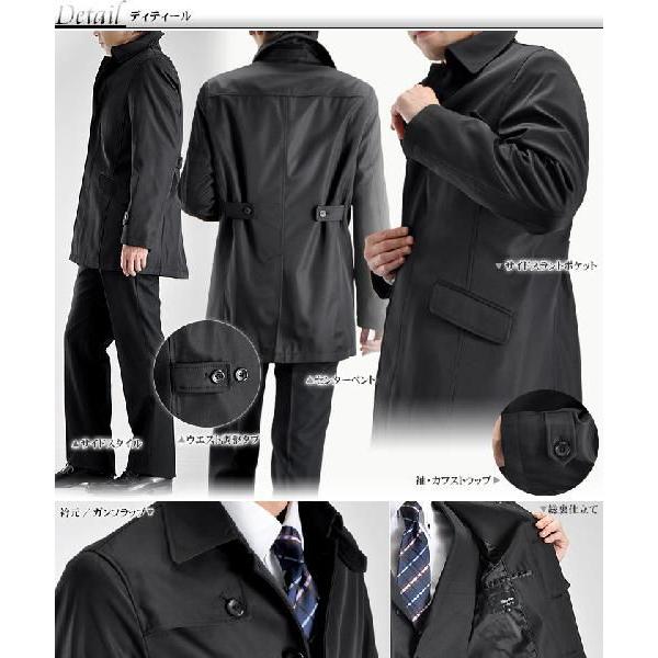 ビジネスコート メンズ コート トレンチコート ブラック 黒 激安 通勤コート スーツスタイルmarutomi 通販 Paypayモール
