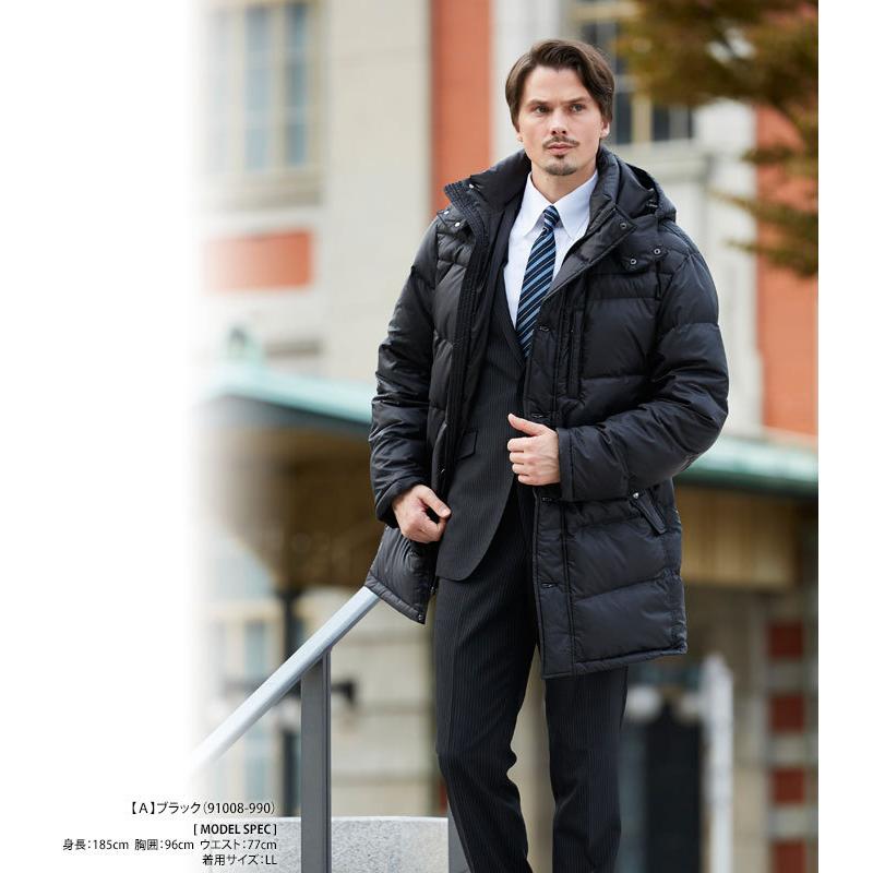 スーツスタイルMARUTOMI 【LLサイズ限定】 即日出荷 ダウンコート