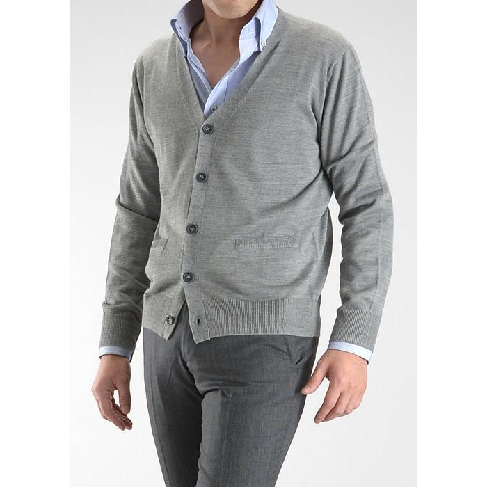 スーツスタイルMARUTOMI 即日出荷 ニット カーディガン 天竺