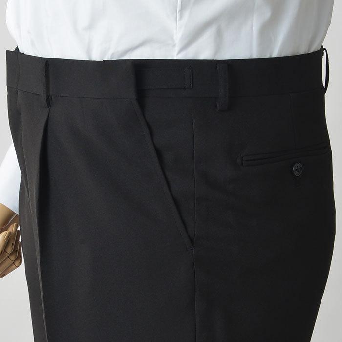 礼服 メンズ 大きいサイズ 即日出荷 ビッグ 洗える フォーマルスーツ ブラック 黒 洗濯可能 2L 3L 4L 5L 6L 7L 8L 喪服  冠婚葬祭 テイラーバッグ付属 | スーツスタイルMARUTOMI | 15