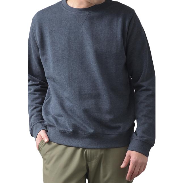 スーツスタイルMARUTOMI 【チャコールグレー限定】 トレーナー 長袖