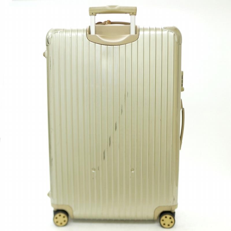 RIMOWA ユナイテッドアローズ ハニーゴールド リモワ 35L ◎RIMOWA ユナイテッドアローズ別注機内持ち込みハニーゴールド2輪 35L