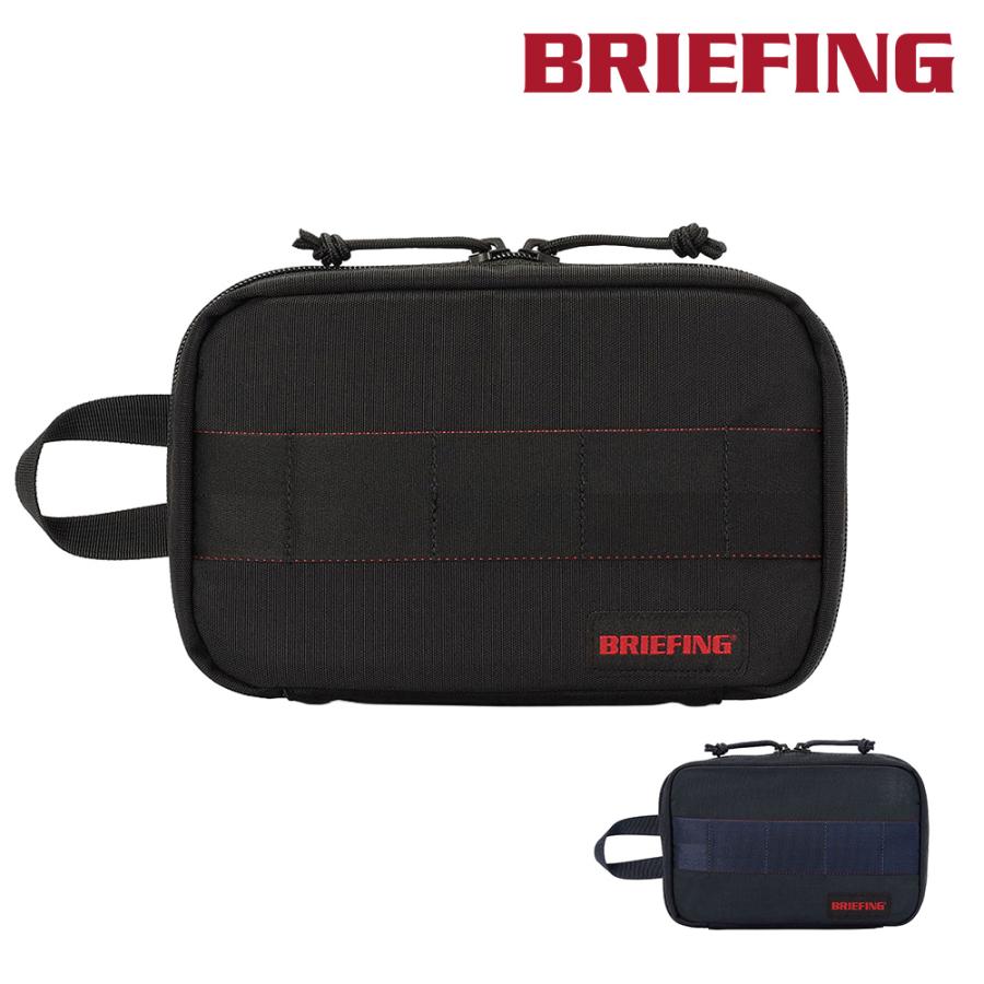 BRIEFING（ブリーフィング） ポーチ 小物入れ 薄マチ マルチポーチ