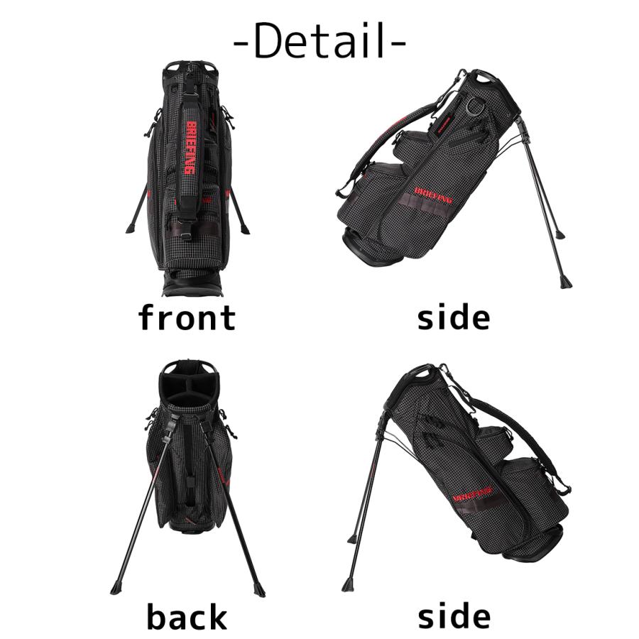 BRIEFING（ブリーフィング） ゴルフ キャディバッグ スタンド型 CR-7.5