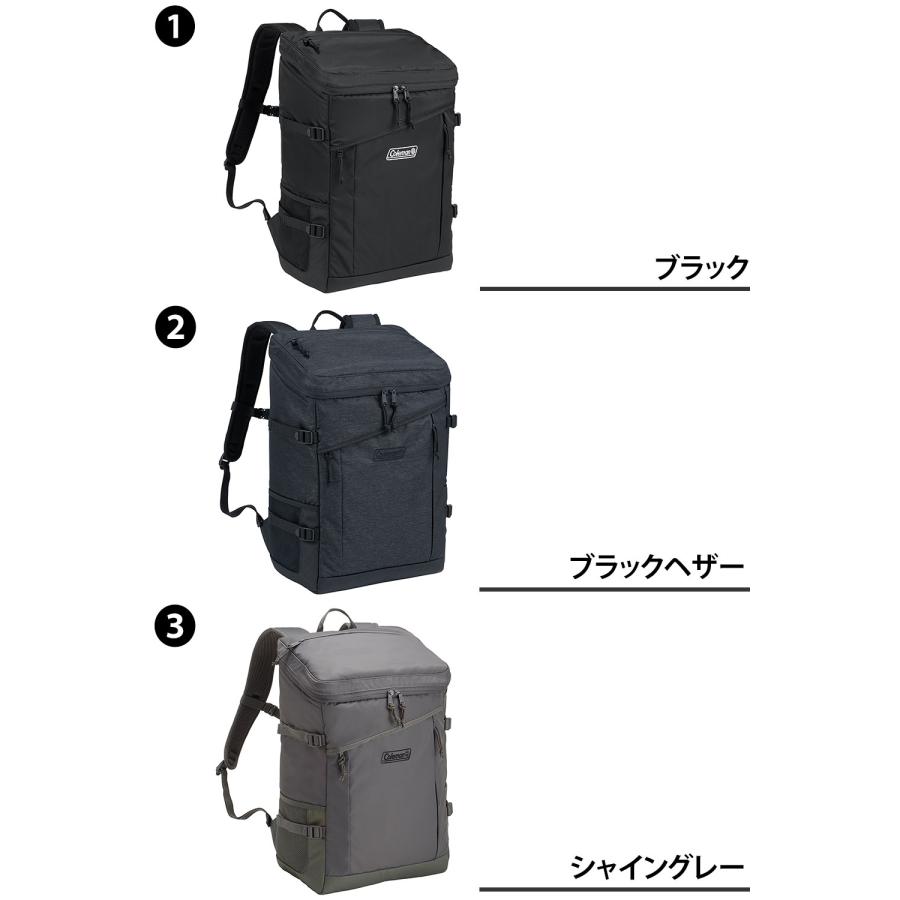 コールマン バッグ リュックサック デイパック バックパック 30L Coleman バックパック ウォーカースクエアバックパック メンズ レディース｜suitcase-w｜07