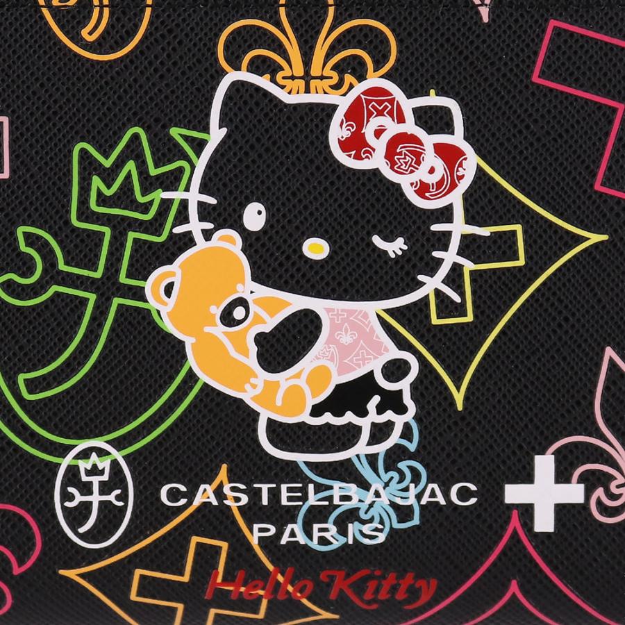 最大P+16% 【数量限定】 カステルバジャック ハローキティ 財布 L字ファスナー長財布 CASTELBAJAC KITTON キトゥン 086652 メンズ レディース｜suitcase-w｜15