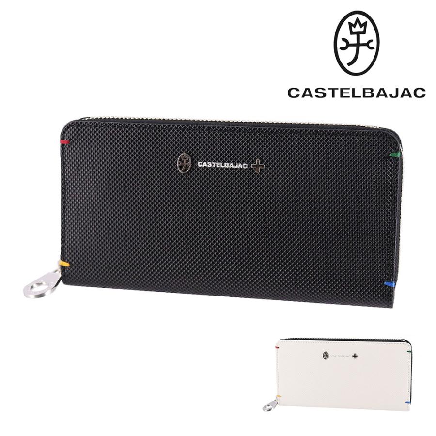 新品 CASTELBAJAC 長財布 トルク ラウンドファスナー ブラック CASTELBAJAC（カステルバジャック） 最大P+16% ラウンドファスナー長