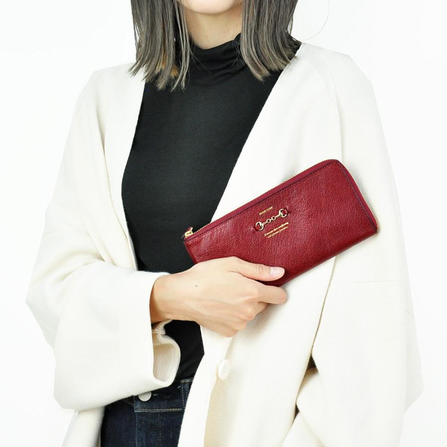 FRAMeWORK（フレームワーク） 最大P+16% ビット L字ファスナー長財布