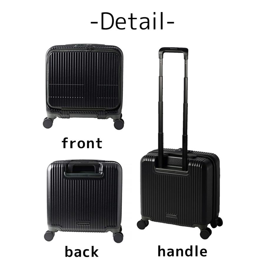 イノベーター 旅行かばん スーツケース ビジネスキャリー キャリーバッグ ハード フロントオープン innovator 33L 小型 1〜3泊程度 INV20 メンズ レディース_29