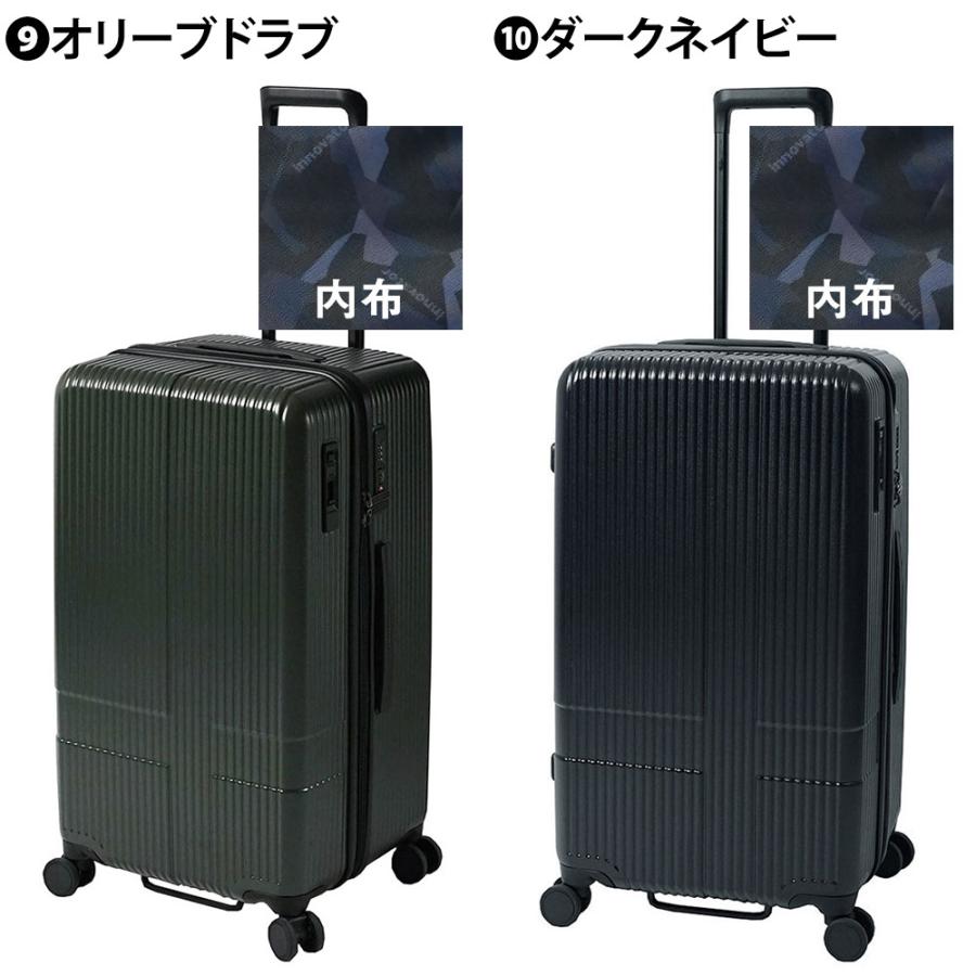 イノベーター innovator ビジネスキャリー スーツケース キャリー ハード inv70 メンズ レディース ポイント10倍 送料無料の画像