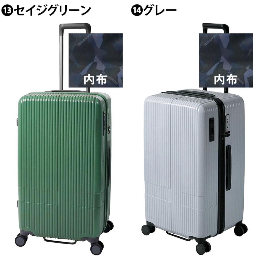 イノベーター innovator ビジネスキャリー スーツケース キャリー ハード inv70 メンズ レディース ポイント10倍 送料無料の画像