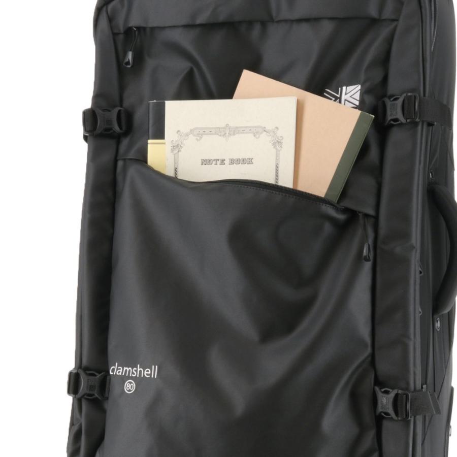 karrimor カリマー　クラムシェル　70L ブラック　キャリーケース　黒 karrimor カリマー クラムシェル 70L ブラック キャリーケース