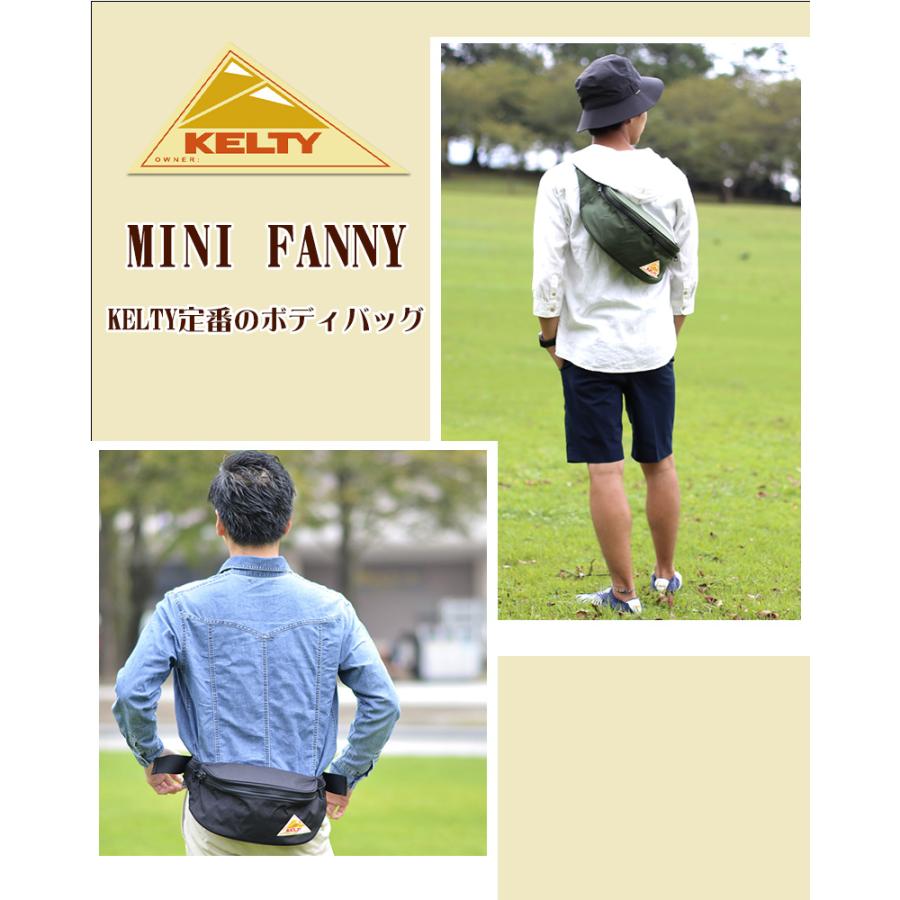 ケルティ バッグ ウエストバッグ ファニーパック ボディバッグ KELTY ヴィンテージ ミニファニー 5L B6サイズ 2591825 メンズ レディース_22