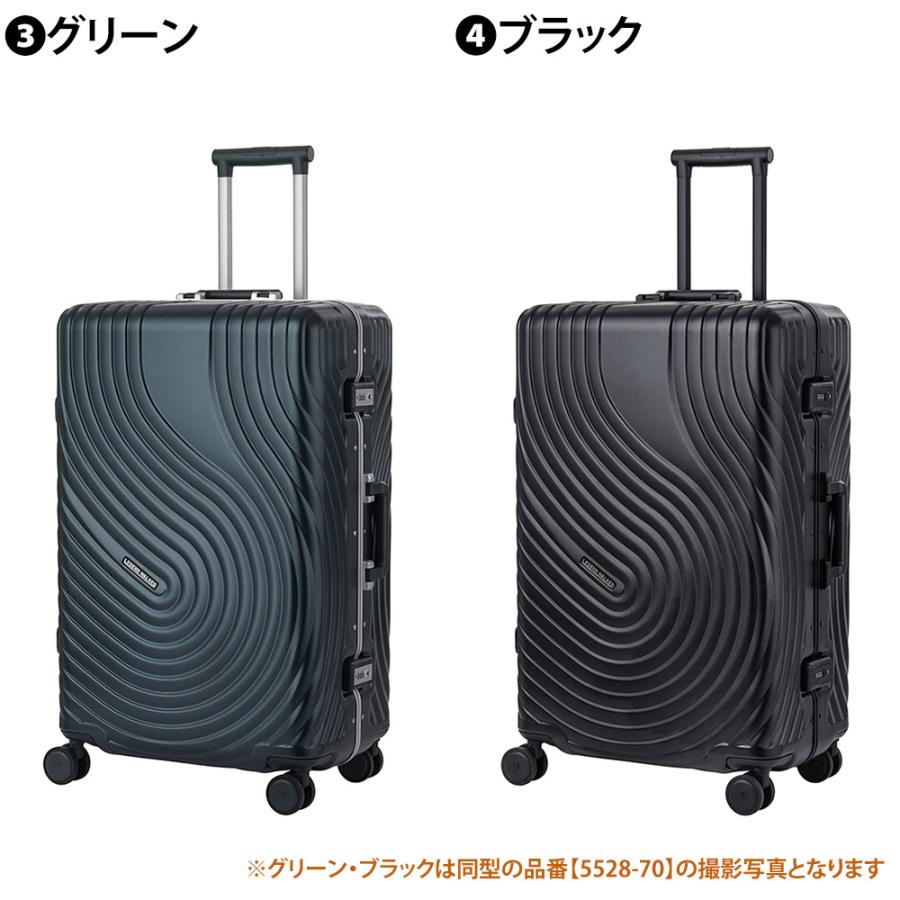 【メーカー直送】 レジェンドウォーカー スーツケース キャリー ハード Legend Walker サリュー フレームタイプ 中型 65L 3〜 5泊程度 5528-62の画像