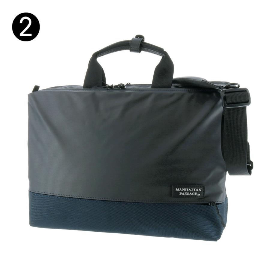 マンハッタンパッセージ MANHATTAN PASSAGE プラス2.1 Plus2.1 2wayブリーフケース ショルダーバッグ ビジネスバッグ スリムウェルオーガナイズド 3311 メンズ_2