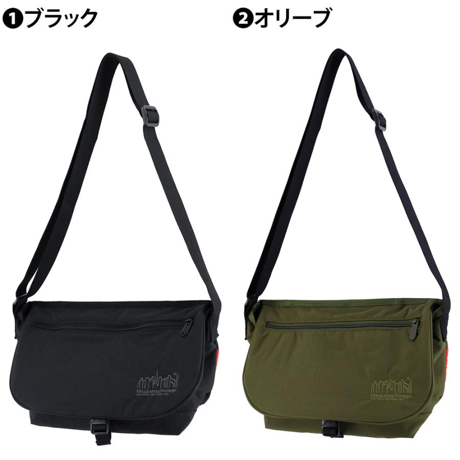 最大P+16% マンハッタンポーテージ メッセンジャーバッグ S Manhattan Portage MP1605JRSFZPPNT ナイロンメッセンジャースリムフラップジッパーポケット｜suitcase-w｜04