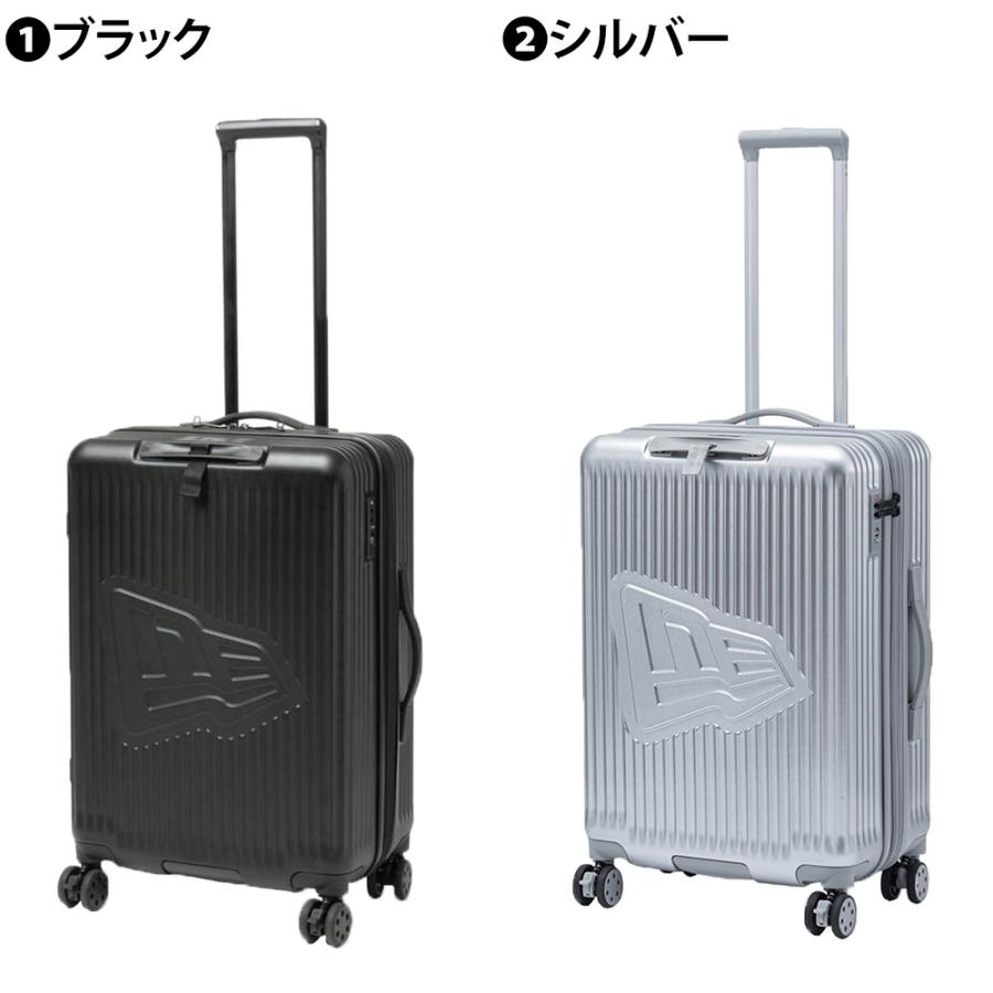 ニューエラ スーツケース キャリーケース ハード 旅行 中型 60L〜66L 3泊〜5泊 Mサイズ NEWERA ホイールキャリーケース ミディアム メンズ レディースの画像