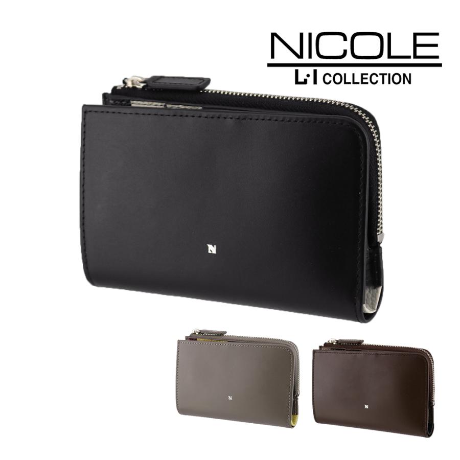 NICOLE（ニコル） 財布 二つ折り財布 折財布 2つ折り財布 ミニ財布 