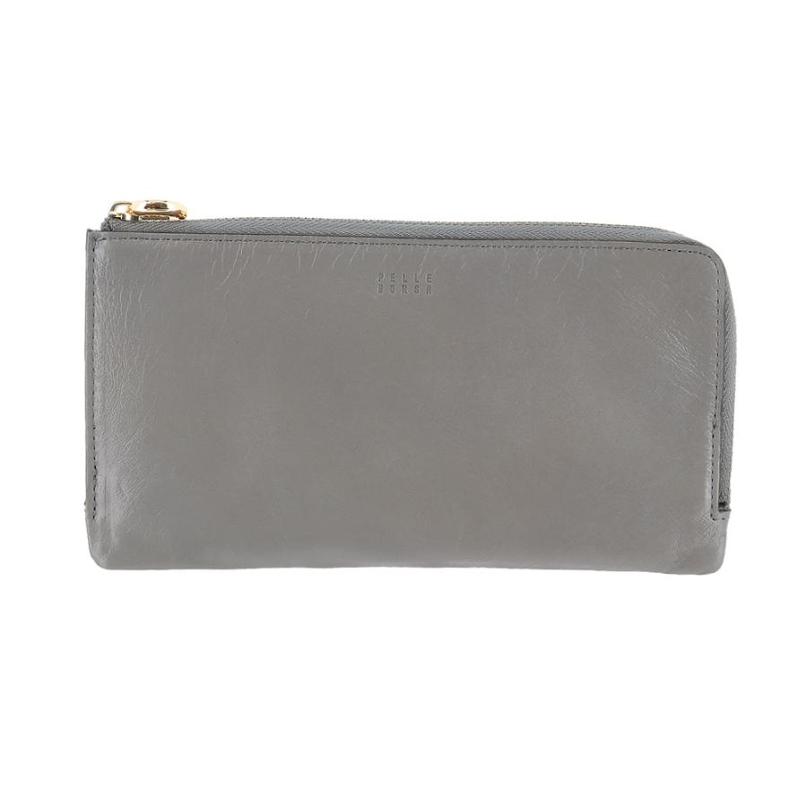 PELLE BORSA（ペレボルサ） 財布 長財布 コンパクト 薄マチ 本革