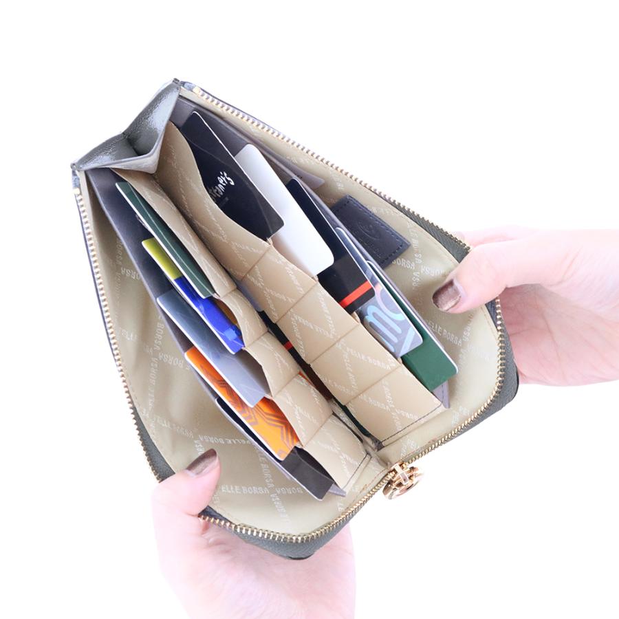 PELLE BORSA 最大P+16% ペレボルサ 財布 長財布 コンパクト 薄