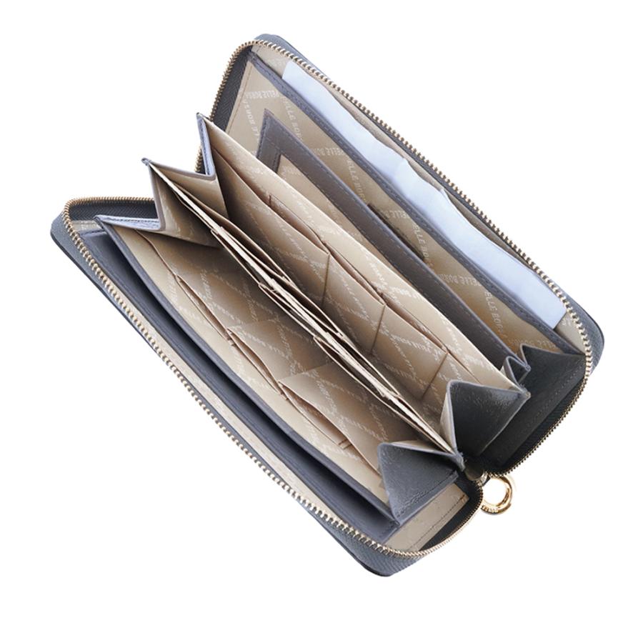 PELLE BORSA（ペレボルサ） 財布 長財布 コンパクト 薄マチ 本革