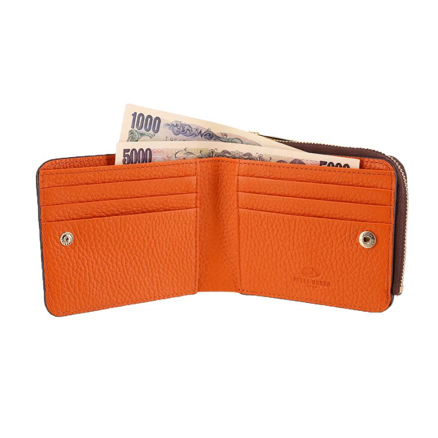 ペレボルサ 二つ折りL字ファスナーミニ財布 楽天市場】【エントリーで最大P52倍】ペレボルサ 財布 二つ折り財布 L