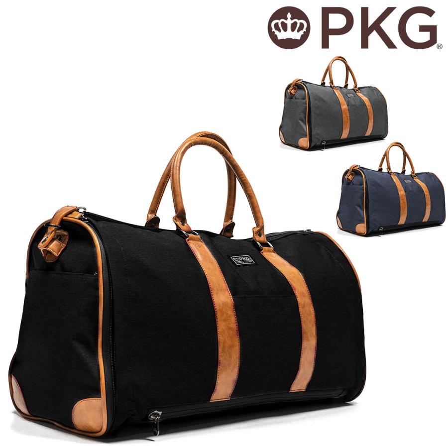 ピーケージー ボストンバッグ ガーメントバッグ ショルダーバッグ PKG