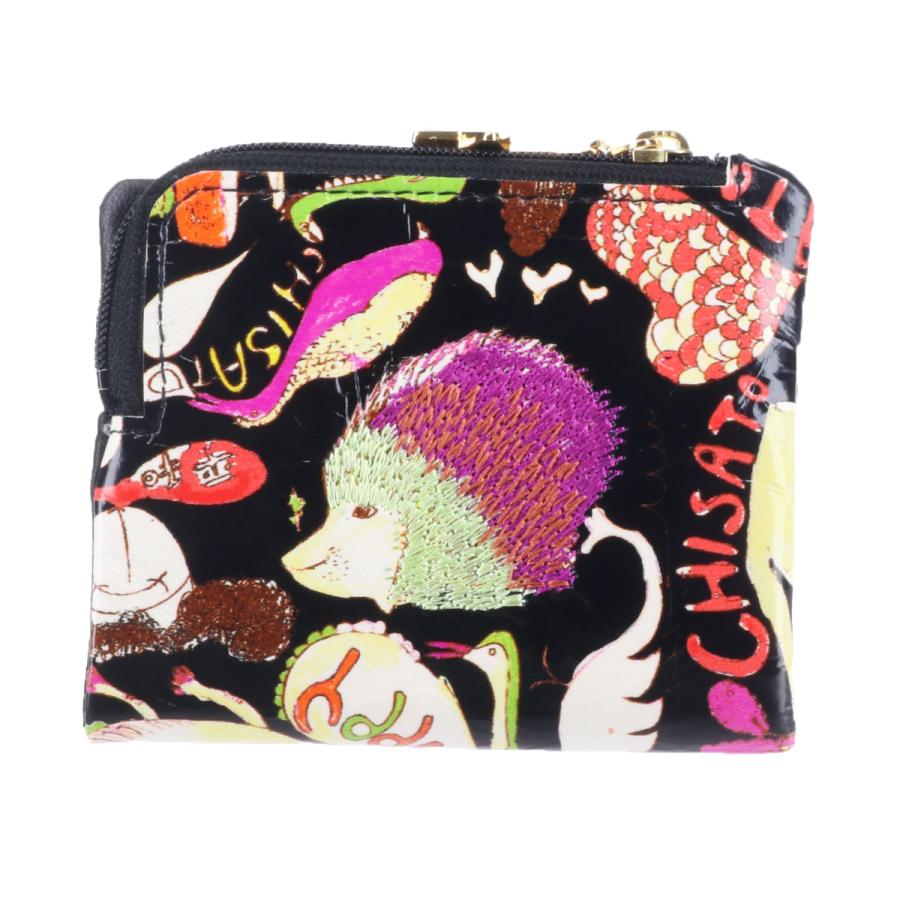 [TSUMORI CHISATO] 折財布 ツモリチサト ハッピースタッフ TSUMORI CHISATO（ツモリチサト） 二つ折り財布 折財布 レディース