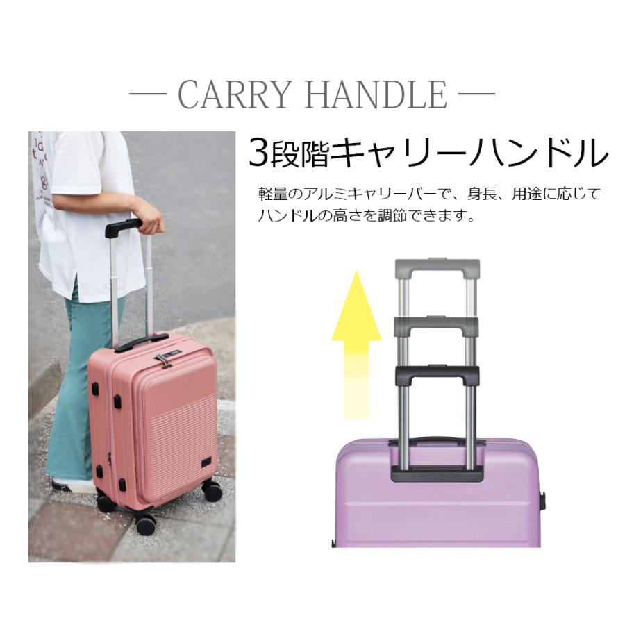 1年保証 片開タイプ スーツケース 3101 小型 フロントオープン