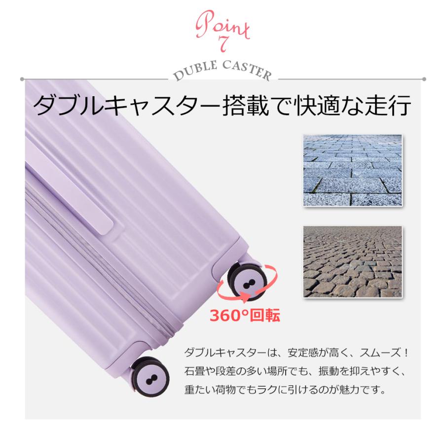 1年保証 スーツケース キャリーケース フロントハンドルキャリー 防犯