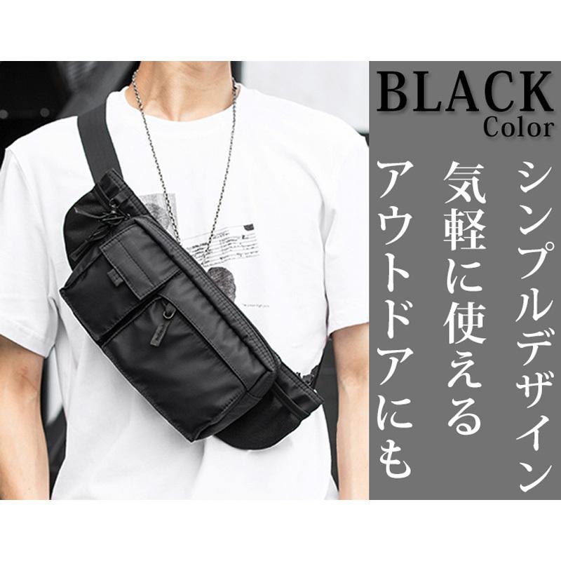 防刃 撥水 ウエストポーチ バリスティックナイロン ブラック S