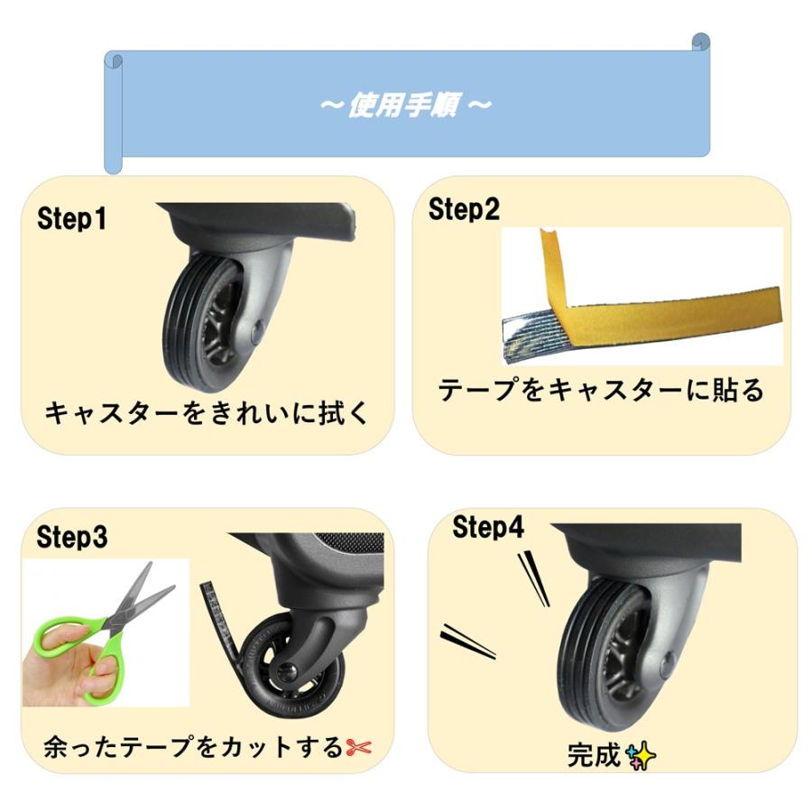 キャスターカバー シングルホイールカバー 4個1セット クリックポスト