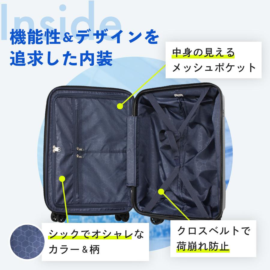 スーツケース キャリーバッグ 機内持ち込み ジッパーキャリー SSサイズ
