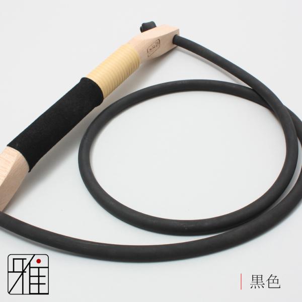 弓矢とかけとゴム弓 弓道 ゴム弓 座右弓 (握り革：黒色) メール不可翠山弓具店 suizan