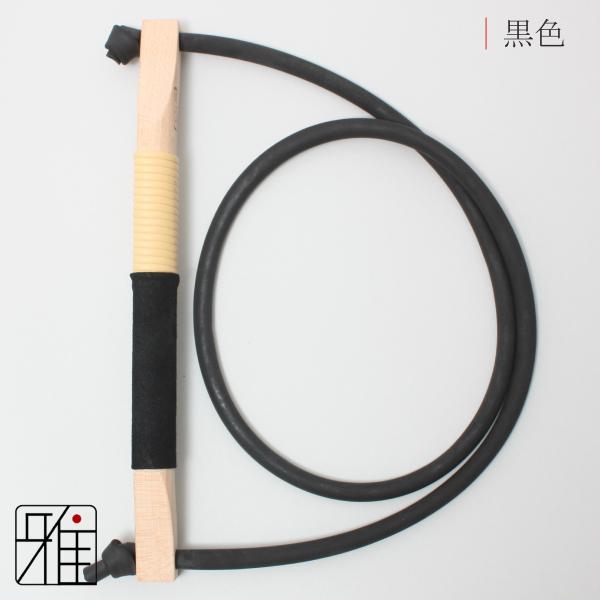 弓道 ゴム弓 座右弓 (握り革：黒色) メール不可翠山弓具店 suizan