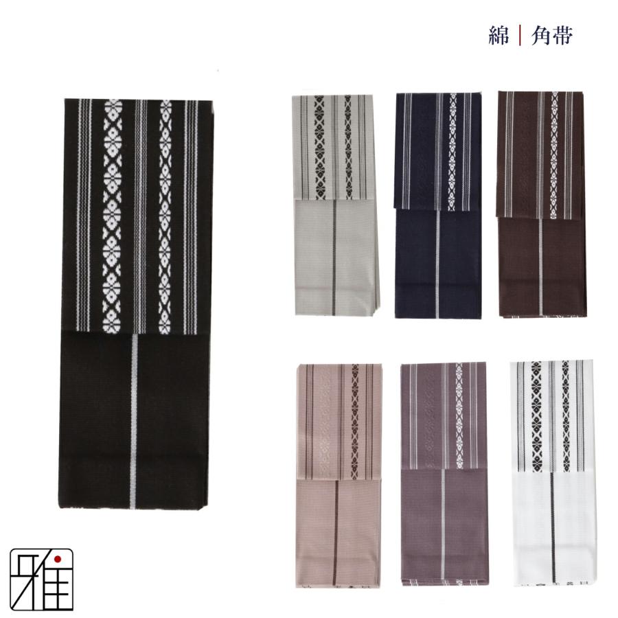 弓道 弓道衣 和服 帯 綿100％ 博多角帯献上柄 2本まで｜ 翠山弓具店