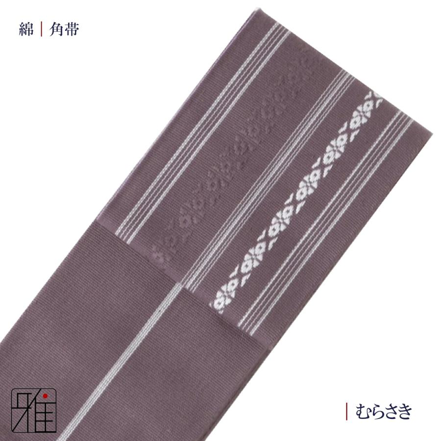 弓道 弓道衣 和服 帯 綿100％ 博多角帯献上柄 2本まで｜ 翠山弓具店