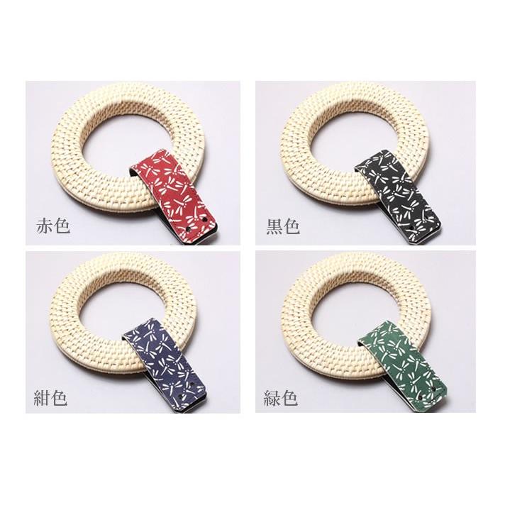 弓道 弦巻 籐弦巻 3点セット(中サイズ籐弦巻/とんぼ柄吊革/ぎり 弓道 弦巻 籐弦巻 3点セット(中サイズ籐弦巻/とんぼ柄吊革/ぎり