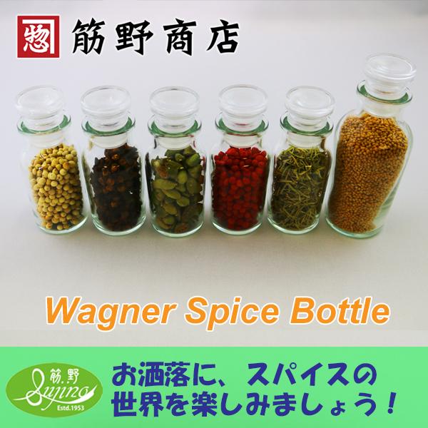 ワグナー瓶（120ml）×5本 WagnerBottle スパイスボトル