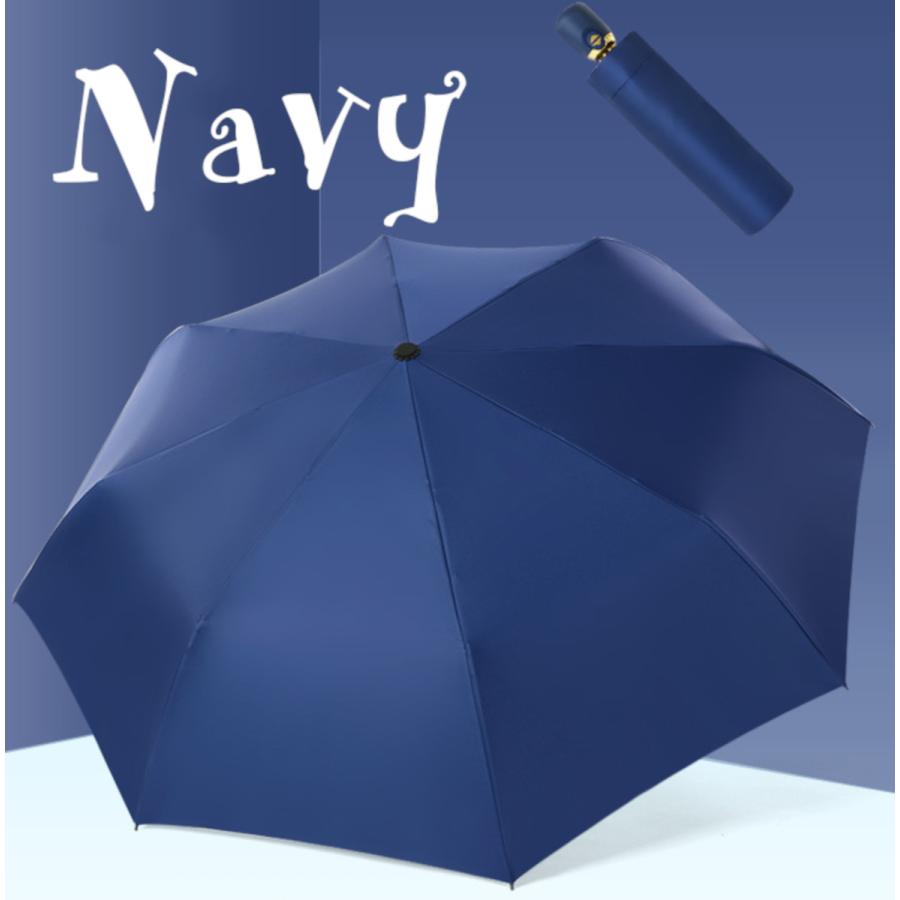 新品未使用　氣志團晴雨兼用（UVカット+遮光90%以上）折りたたみ傘 折りたたみ傘 日傘 完全遮光 自動開閉 晴雨兼用 ボタン式 UV