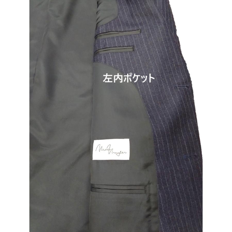 メンズビジネススーツ 素材毛100％ ネイビー AB4/AB5/AB6/AB7/AB8